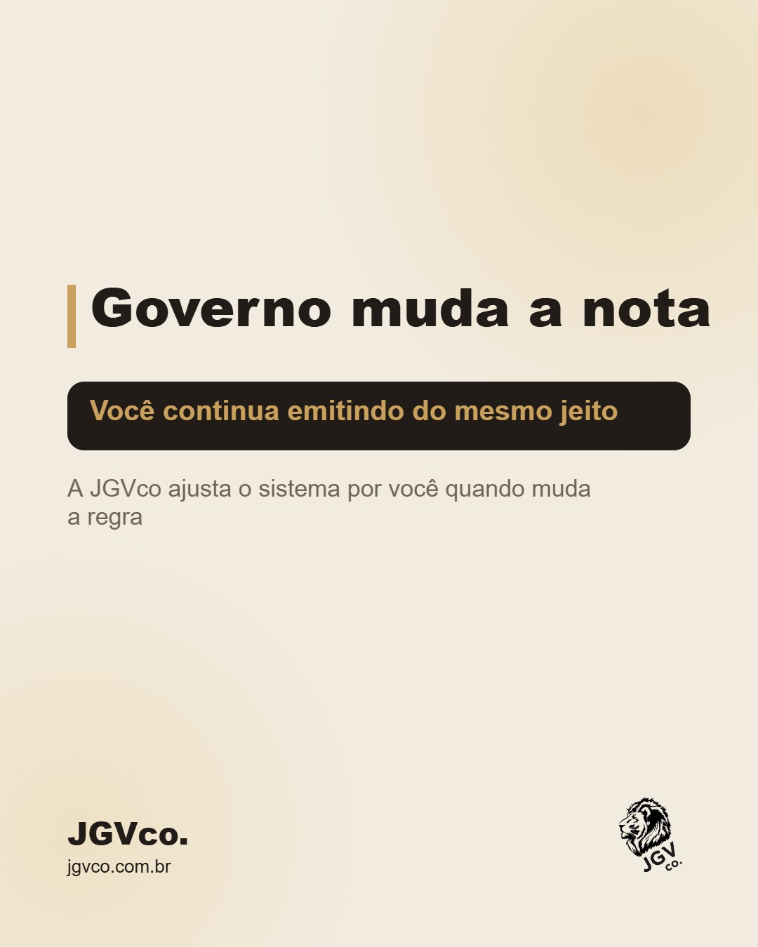 Governo muda a nota: como não se complicar